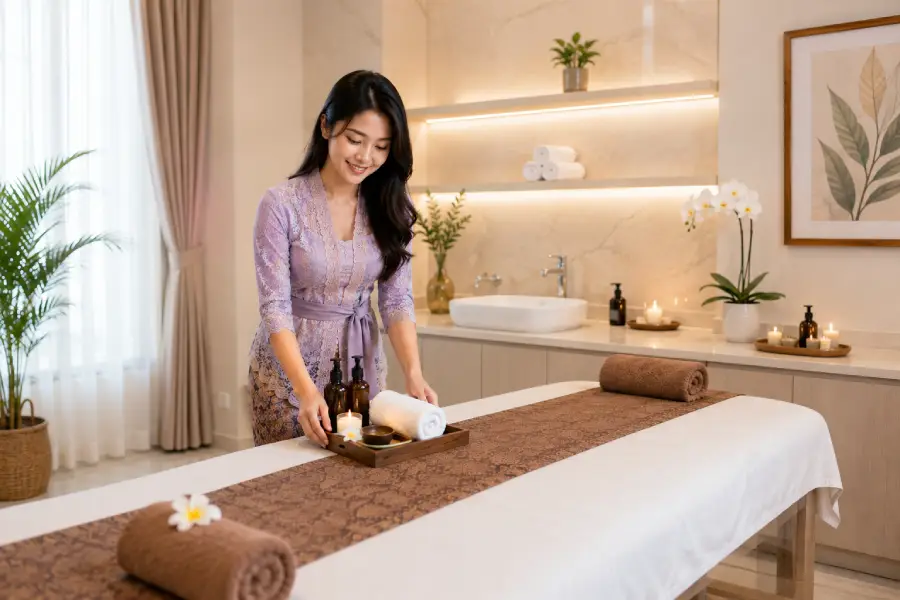 Terapis pijat profesional Surabaya untuk hotel dan apartemen - Hanum Massage