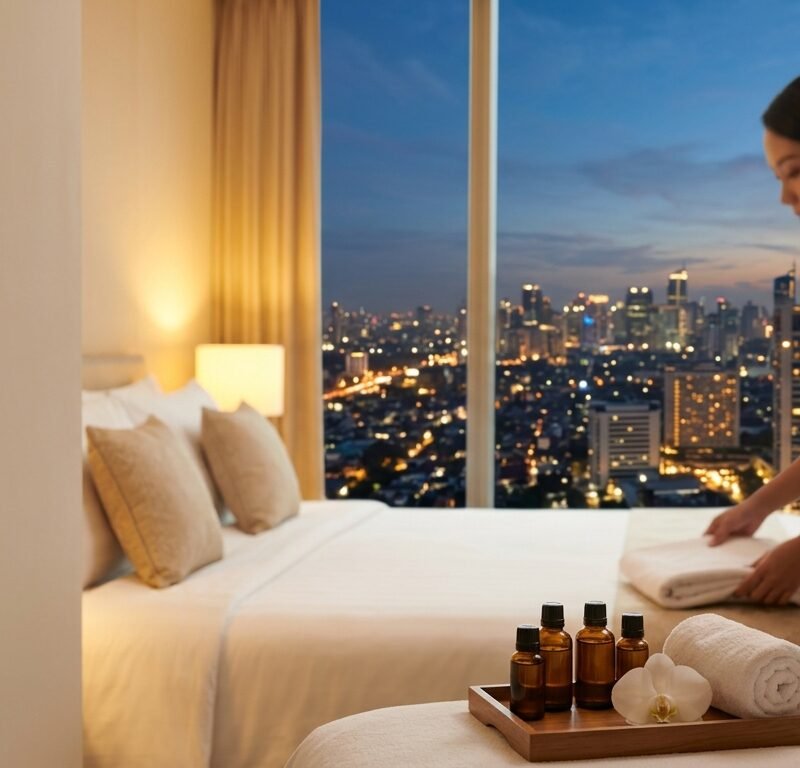 Massage ke Hotel Jakarta, Solusi Relaksasi Tanpa Keluar Kamar - Hanum Massage